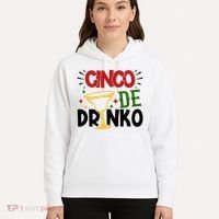 Cinco De Drinko Mexico Celebration Hoodie thumb 5