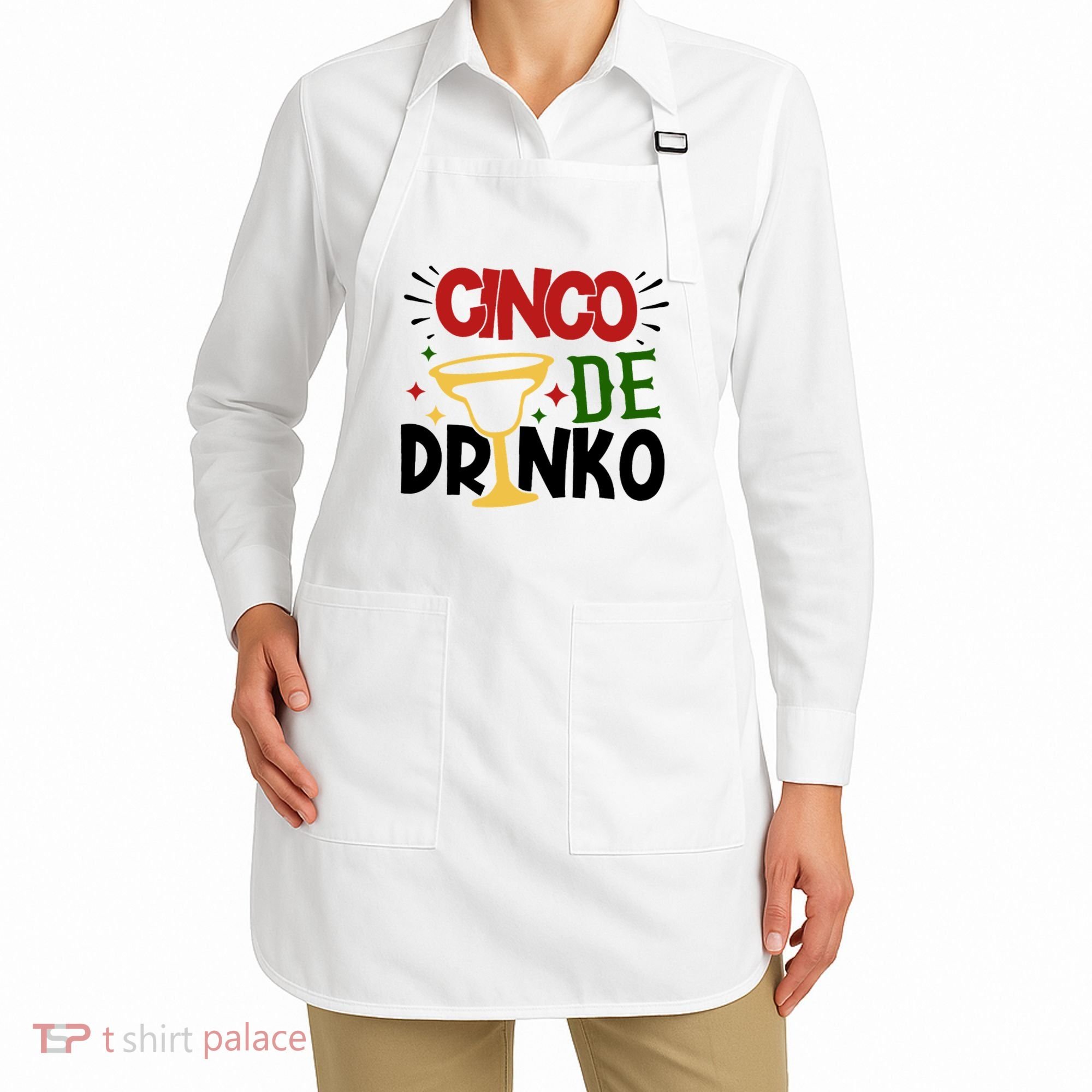 Cinco De Drinko Mexico Celebration Apron
