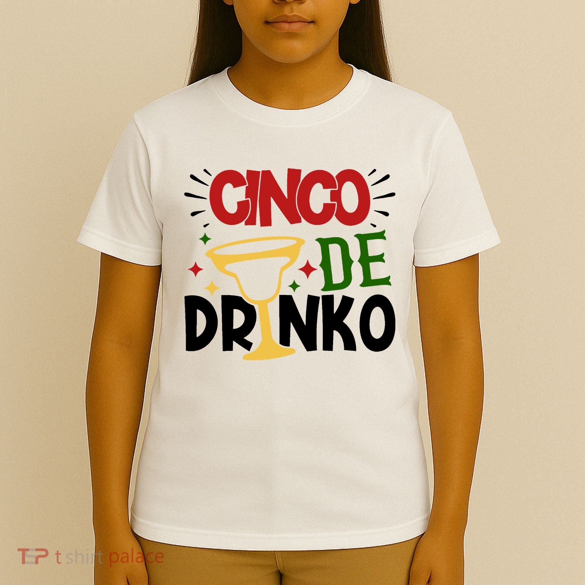 Cinco De Drinko Mexico Celebration T-Shirt
