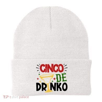 Cinco De Drinko Mexico Celebration Beanie
