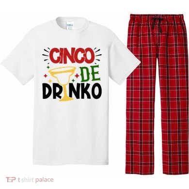 Cinco De Drinko Mexico Celebration Pajama Set