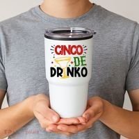 Cinco De Drinko Mexico Celebration Tumbler thumb 2