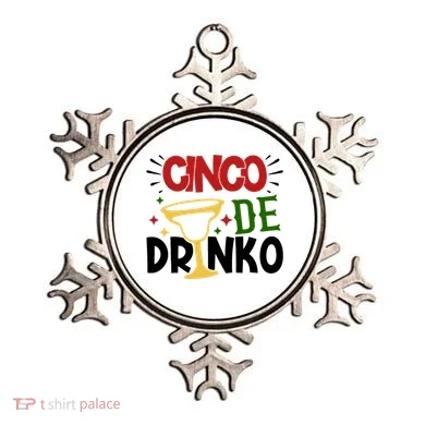 Cinco De Drinko Mexico Celebration Ornament