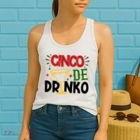 Cinco De Drinko Mexico Celebration Women's Tank Top thumb 2