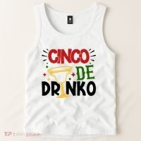 Cinco De Drinko Mexico Celebration Tank Top thumb 2