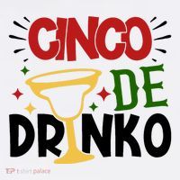 Cinco De Drinko Mexico Celebration Tank Top thumb 6