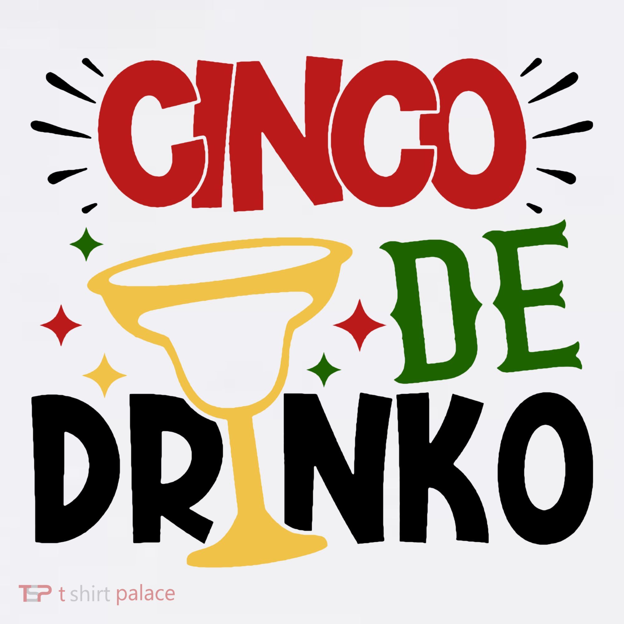 Cinco De Drinko Mexico Celebration Tank Top