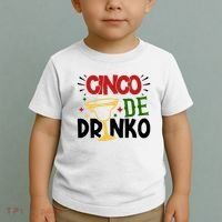 Cinco De Drinko Mexico Celebration Toddler T-Shirt thumb 2