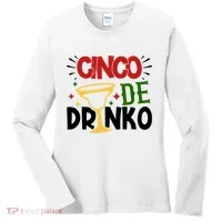 Cinco De Drinko Mexico Celebration Women's Long Sleeve Shirt thumb 0