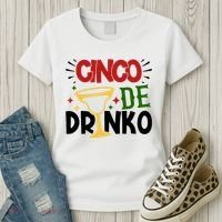 Cinco De Drinko Mexico Celebration Women's T-Shirt thumb 3