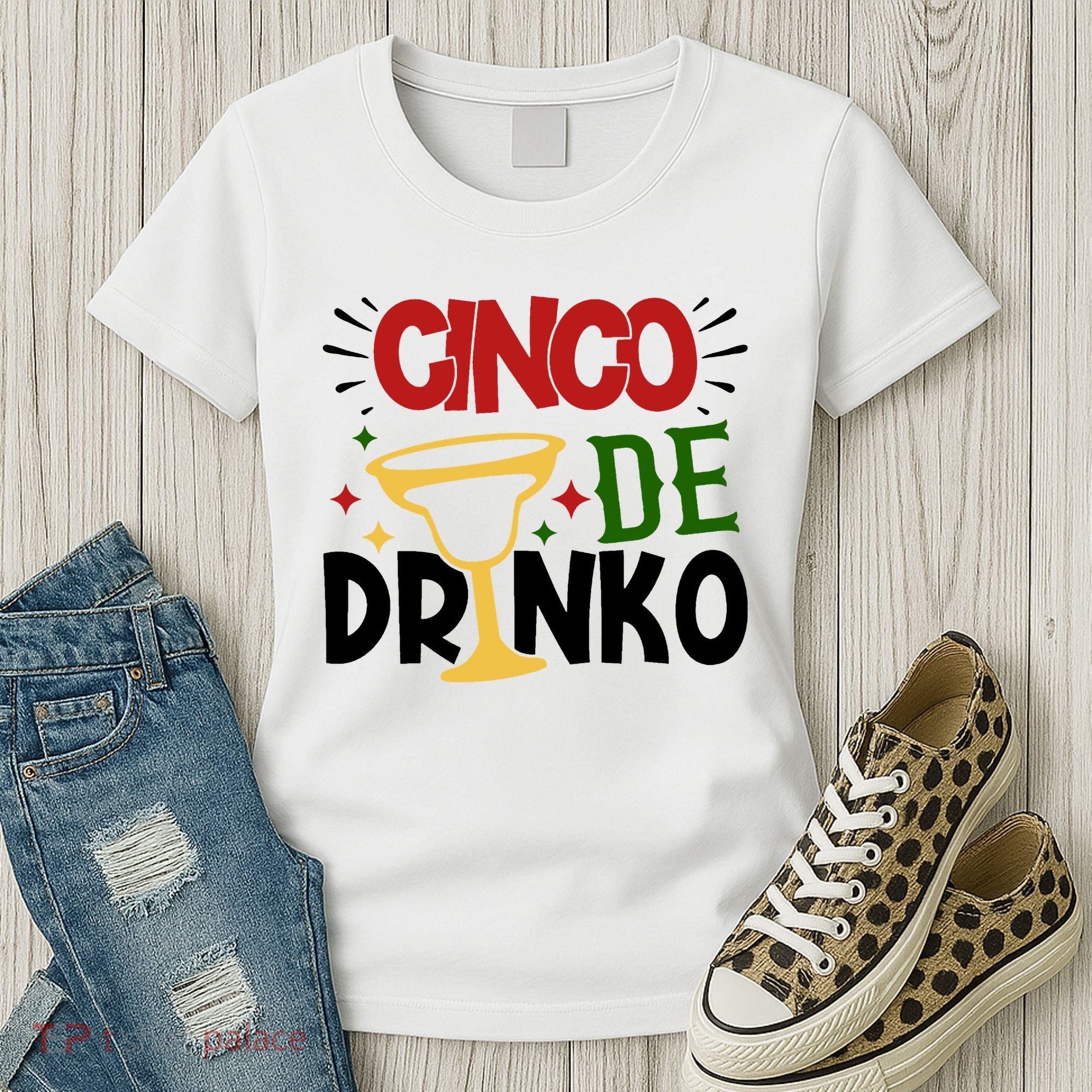 Cinco De Drinko Mexico Celebration Women's T-Shirt