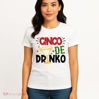 Cinco De Drinko Mexico Celebration Women's T-Shirt thumb 4