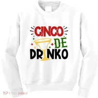 Cinco De Drinko Mexico Celebration Kids Sweatshirt thumb 0