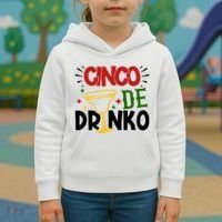 Cinco De Drinko Mexico Celebration Kids Hoodie thumb 3