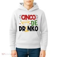 Cinco De Drinko Mexico Celebration Kids Hoodie thumb 4