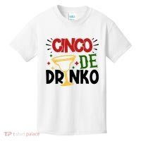 Cinco De Drinko Mexico Celebration Kids T-Shirt thumb 0