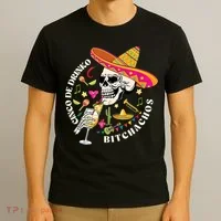 Cinco De Drinko Bitchachos Drinking Cinco De Mayo  T-Shirt thumb 3
