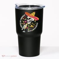 Cinco De Drinko Bitchachos Drinking Cinco De Mayo  Tumbler thumb 0