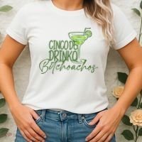 Cinco De Drinko Bitchachos Funny Cinco De Mayo Drinking Women's T-Shirt thumb 2