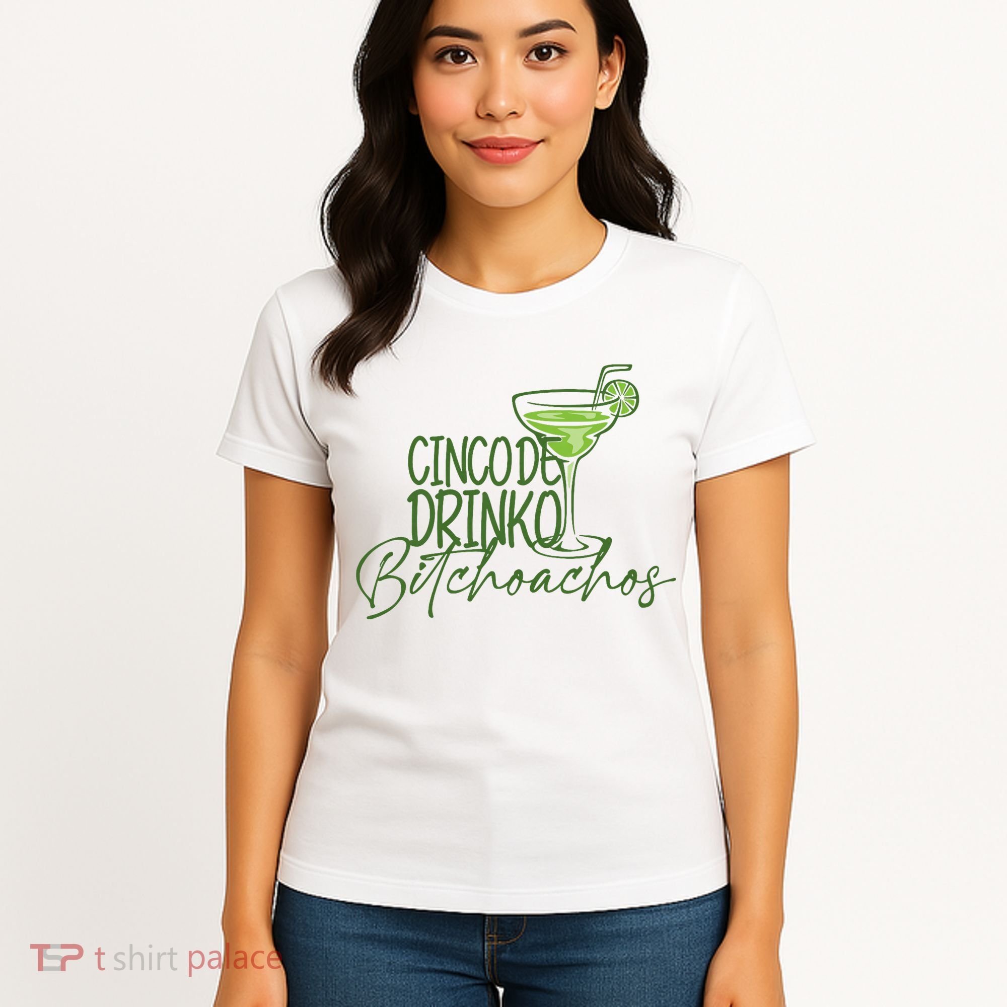 Cinco De Drinko Bitchachos Funny Cinco De Mayo Drinking Women's T-Shirt