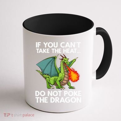 Cool Dragon Design For Men Women Mythical Dragon Lover Coffee Mug back