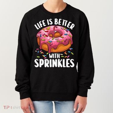 Cool Donut Design For Doughnut Donut Lover Women's Sweatshirt