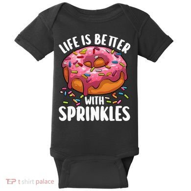 Cool Donut Design For Doughnut Donut Lover Baby Bodysuit