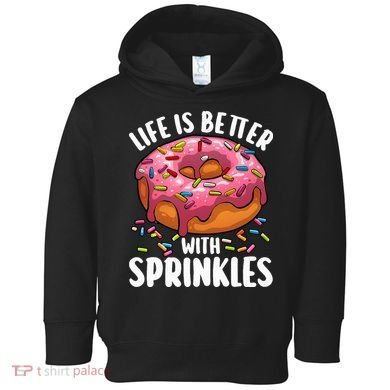 Cool Donut Design For Doughnut Donut Lover Toddler Hoodie