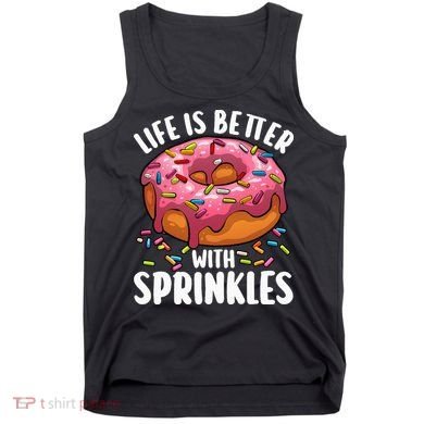 Cool Donut Design For Doughnut Donut Lover Tank Top