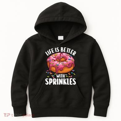 Cool Donut Design For Doughnut Donut Lover Kids Hoodie