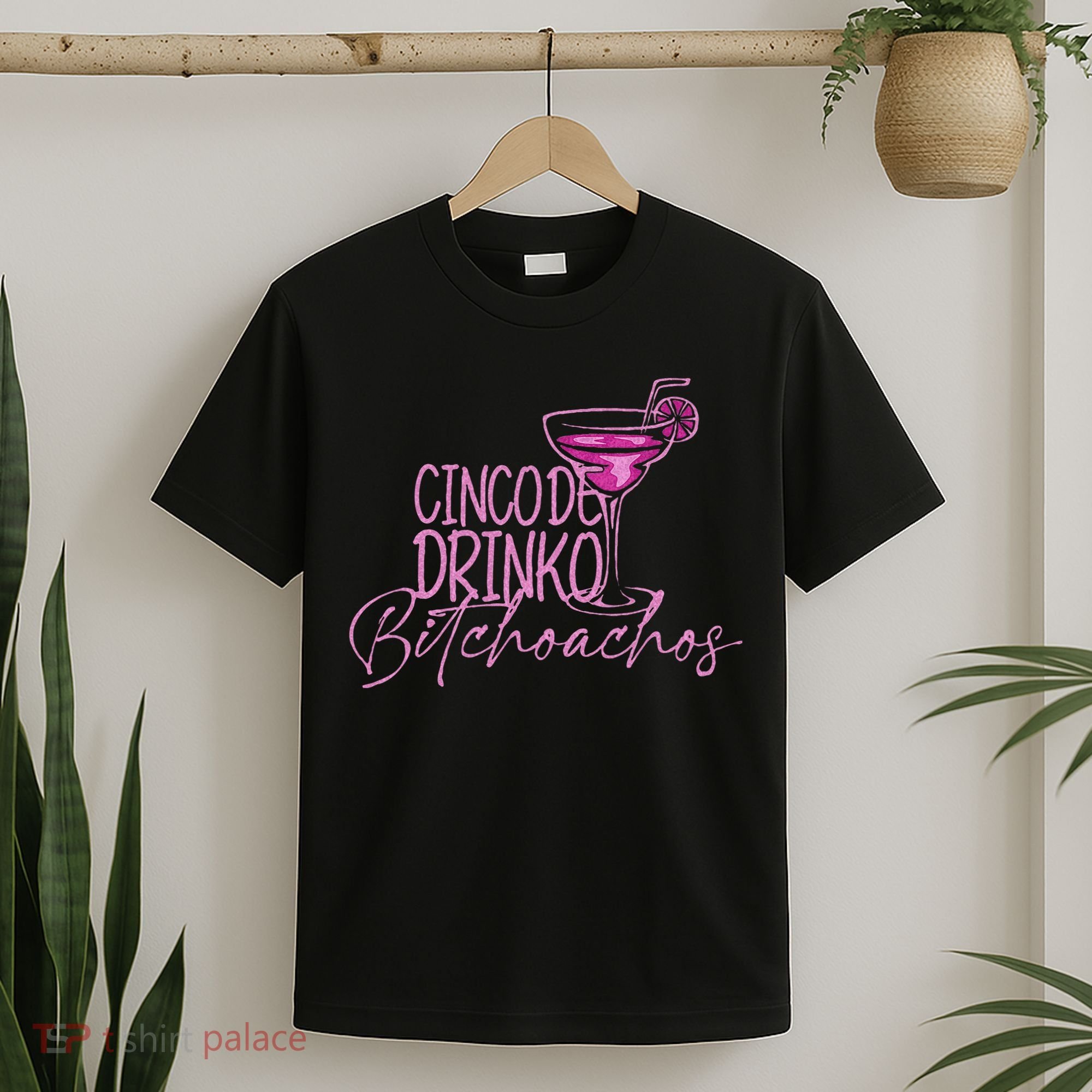 Cinco De Drinko Bitchachos Funny Cinco De Mayo T-Shirt