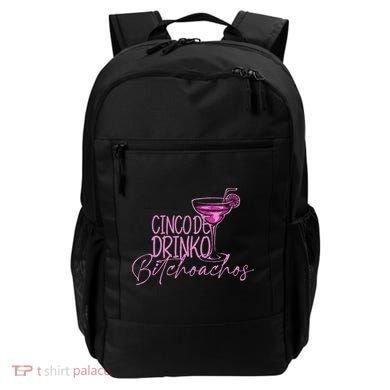 Cinco De Drinko Bitchachos Funny Cinco De Mayo Backpack