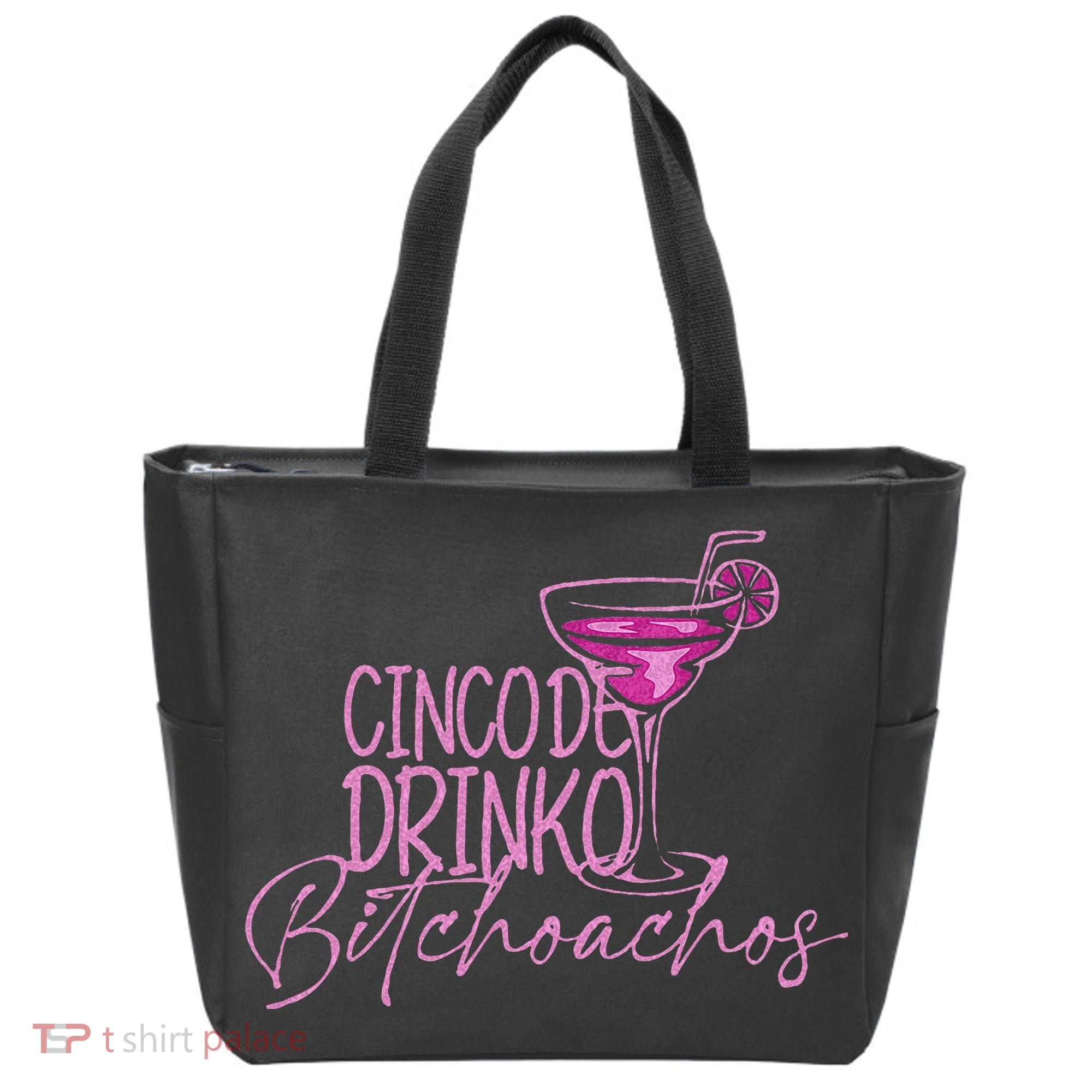 Cinco De Drinko Bitchachos Funny Cinco De Mayo Tote Bag