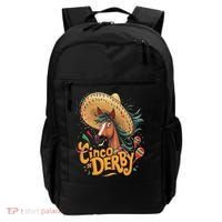 Cinco De Derby Party Funny Horse Racing Backpack thumb 0