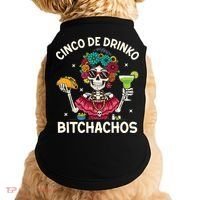 Cinco De Drinko Bitchachos Doggie Tank thumb 0