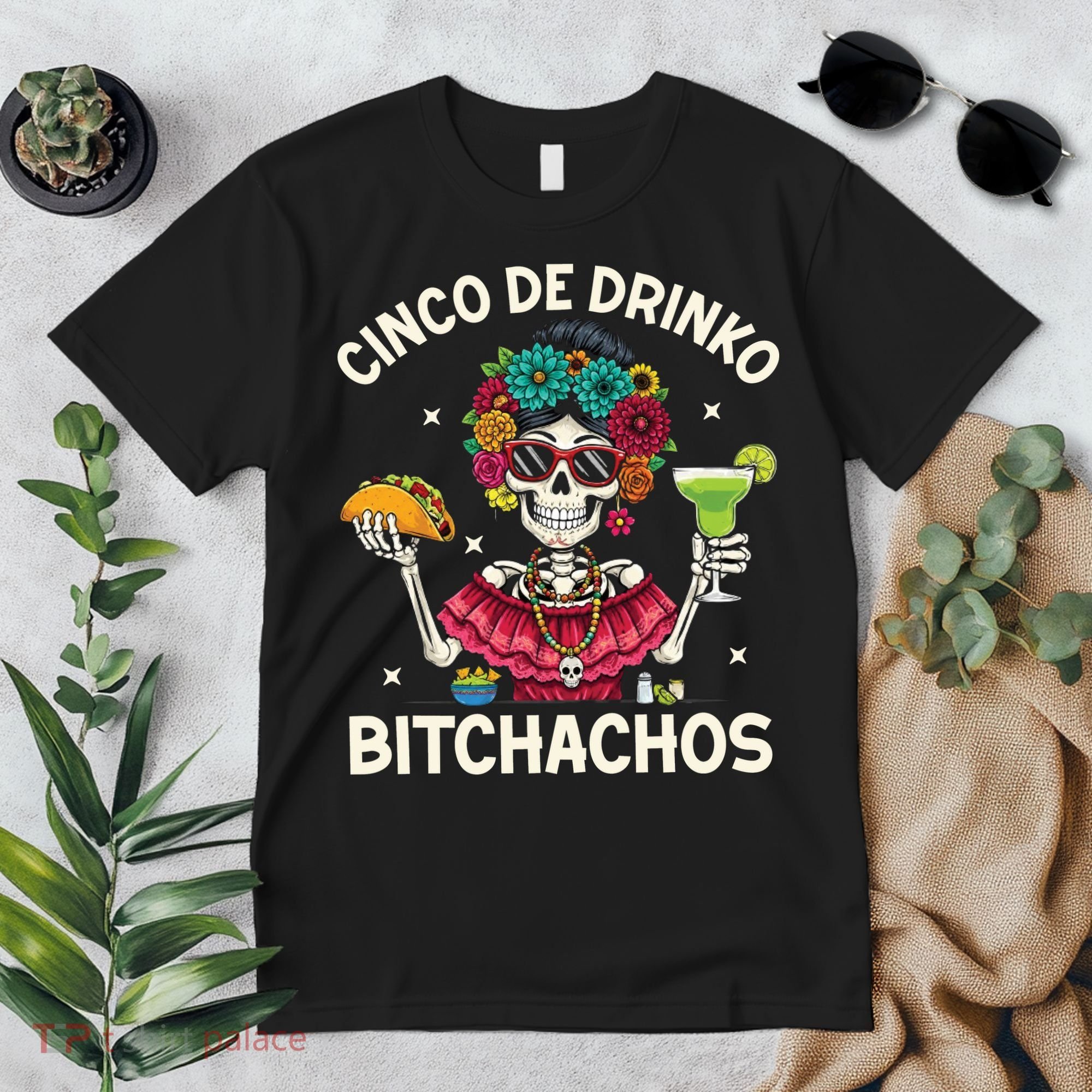 Cinco De Drinko Bitchachos Premium T-Shirt