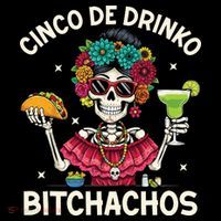 Cinco De Drinko Bitchachos Tank Top thumb 6