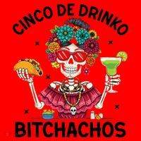 Cinco De Drinko Bitchachos Santa Hat thumb 1
