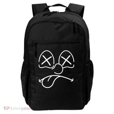 Cartoon Dead Eyes Face Backpack