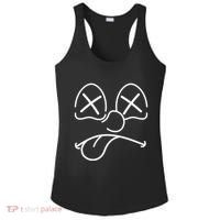 Cartoon Dead Eyes Face Ladies PosiCharge Competitor Racerback Tank thumb 0