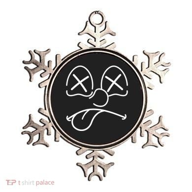 Cartoon Dead Eyes Face Ornament