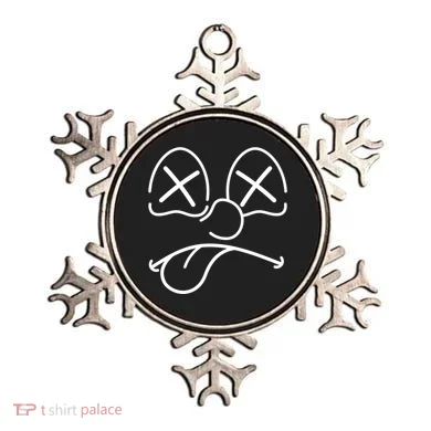 Cartoon Dead Eyes Face Ornament