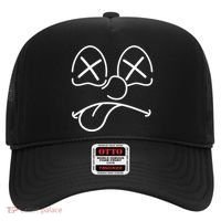 Cartoon Dead Eyes Face Hat thumb 0