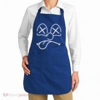 Cartoon Dead Eyes Face Apron thumb 2