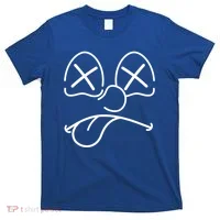 Cartoon Dead Eyes Face T-Shirt thumb 0