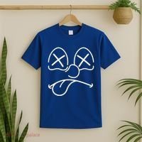 Cartoon Dead Eyes Face T-Shirt thumb 2