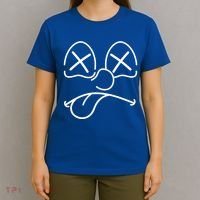 Cartoon Dead Eyes Face T-Shirt thumb 4