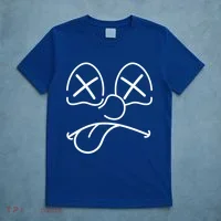 Cartoon Dead Eyes Face T-Shirt thumb 5