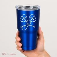 Cartoon Dead Eyes Face Tumbler thumb 2