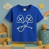 Cartoon Dead Eyes Face Toddler T-Shirt thumb 3